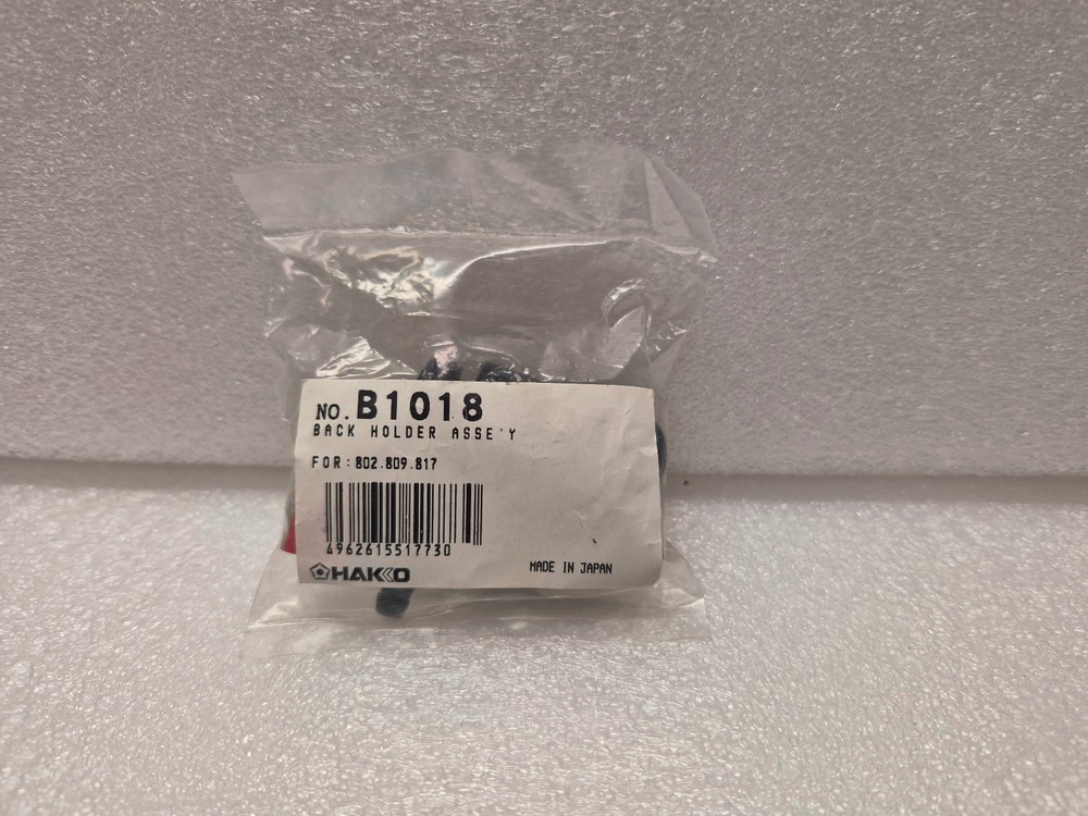 Hakko B1018 Back Holder Assembly for 802, 809, 817.