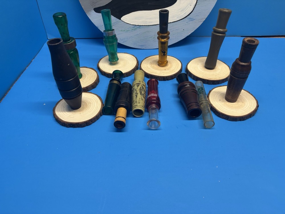 6- Bark Edges Circle Game/ Duck Call Stands D11