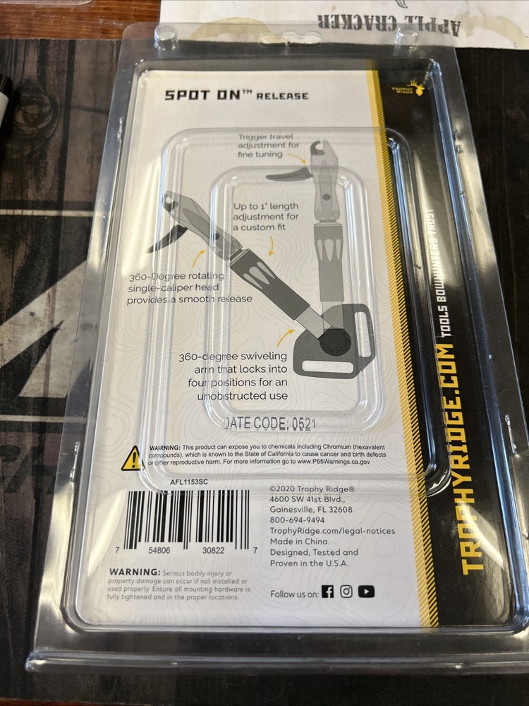 Trophy Ridge Spot On Release