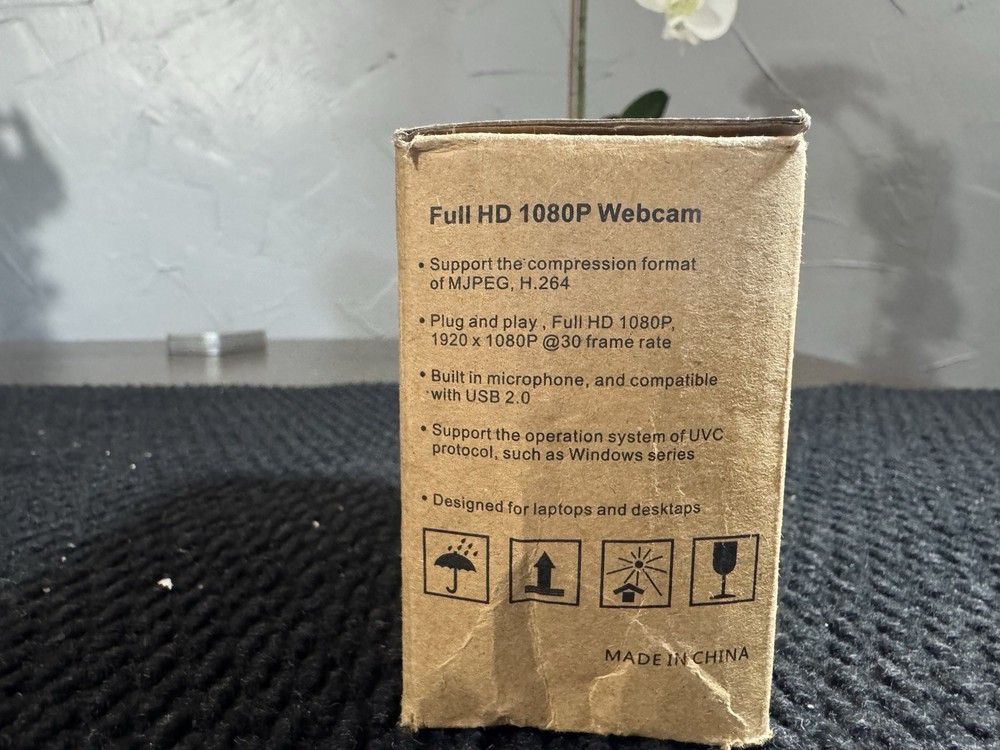 Full HD 1080 Webcam, Open Box