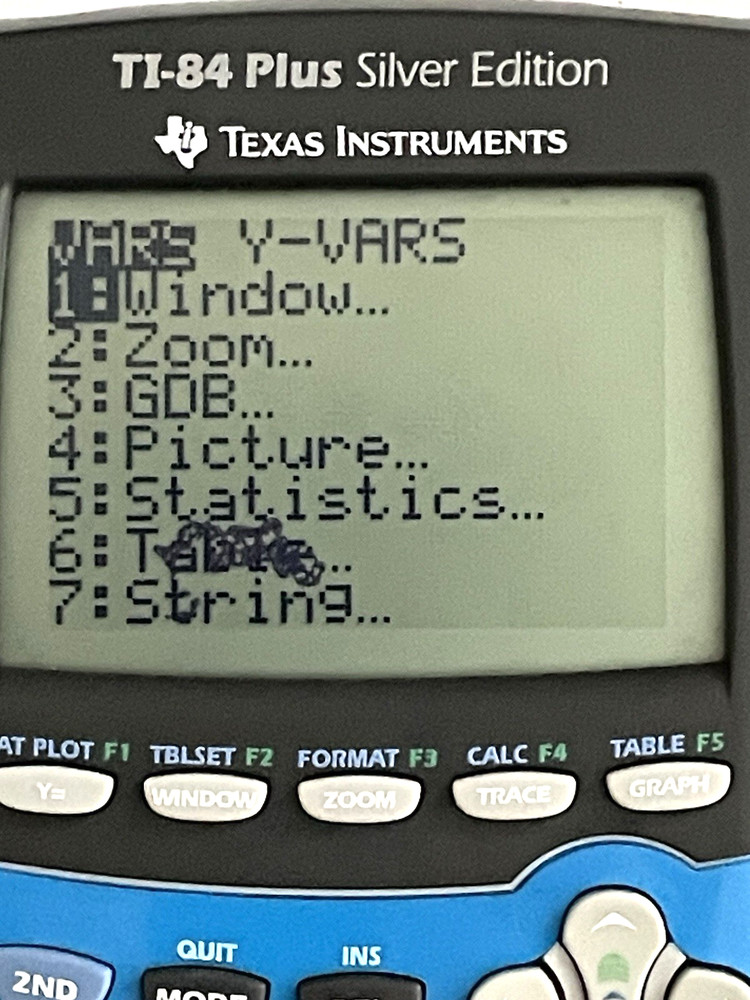 TEXAS INSTRUMENTS TI-84 Plus Silver Graphing Calculator BLUE AAA Bat Works READ