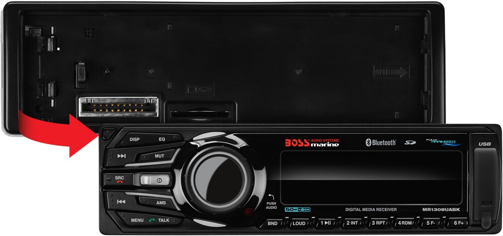 Boss Audio Multimedia Am/Fm Receiver - MR1308UABK