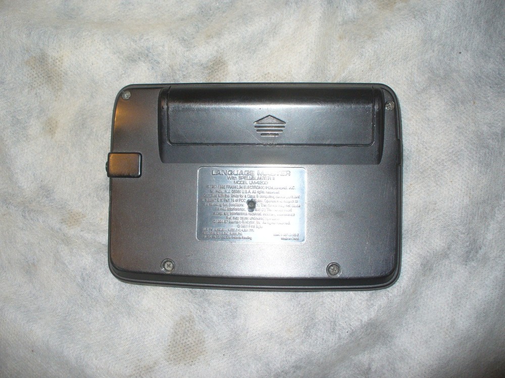 Franklin Language Master LM-4200 Electronic Device