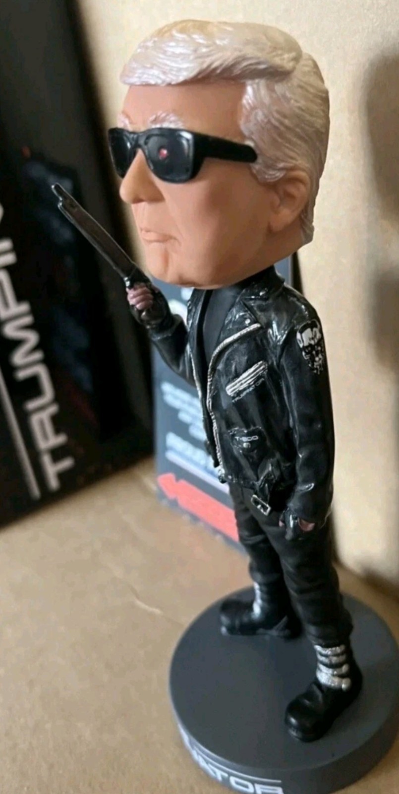 The Trumpinator Bobblehead - I'll Be Back in 2024 (Trump Bobblehead)