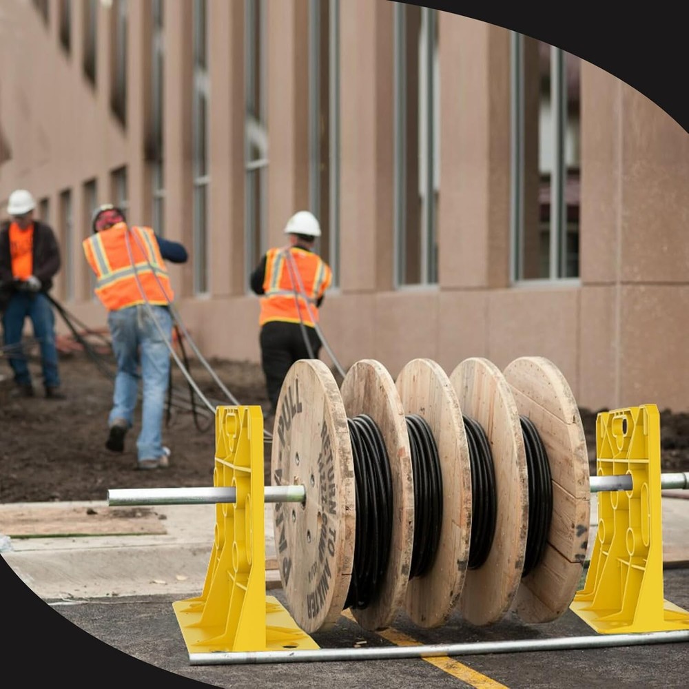 Multi Purpose Wire Dispenser, Cable/Wire Spool Rack, Wire Spool Caddy, Holds ...