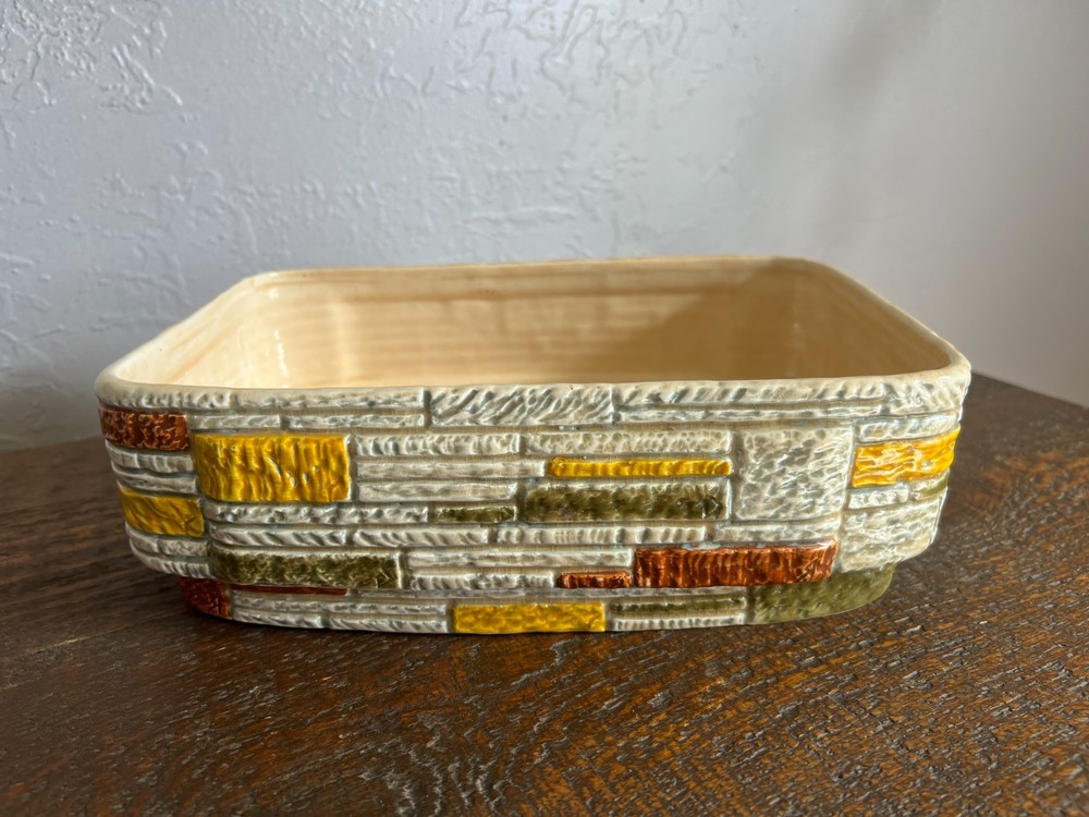 MCM Ceramic Planter Box by Sylvac