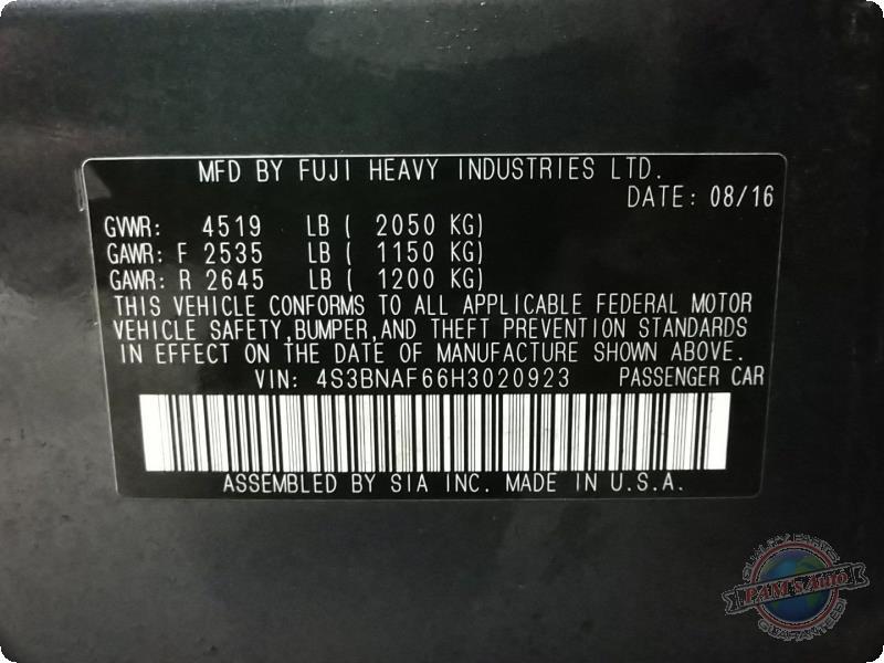 Used A/C Selector Switch fits: 2017 Subaru Legacy automatic temperature control