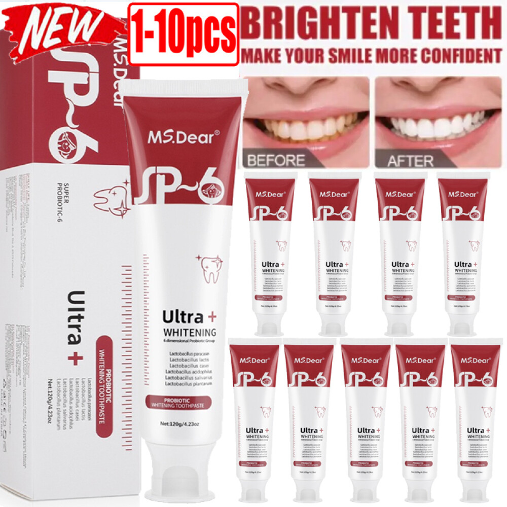 10/5Pack SP-6 Toothpaste, SP-6 Tooth Paste, Sp-6 Probiotic Whitening Toothpaste