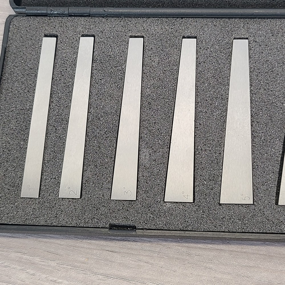 Machinist Lathe Precision Angle Block Set 10 Piece