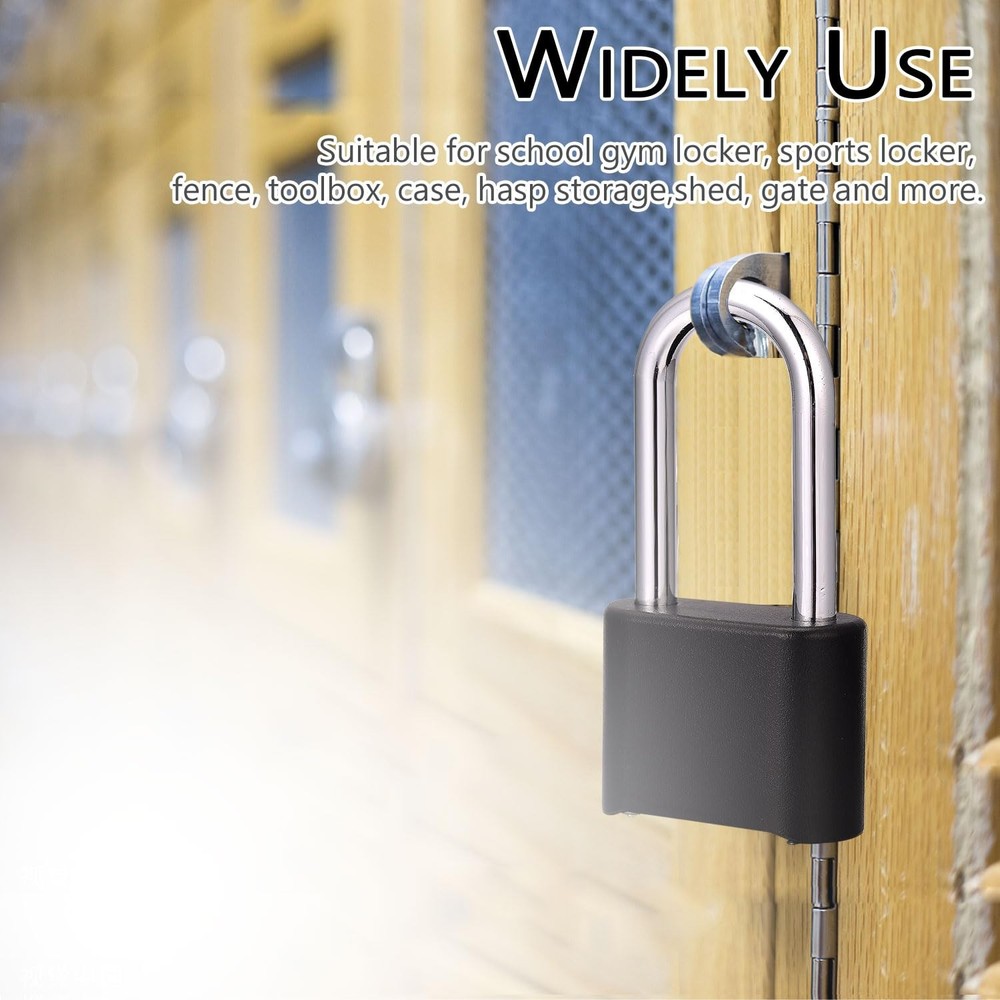 Heavy Duty Combination Lock,V-RESOURCING 4 Digit Resettable Combination Lock ...