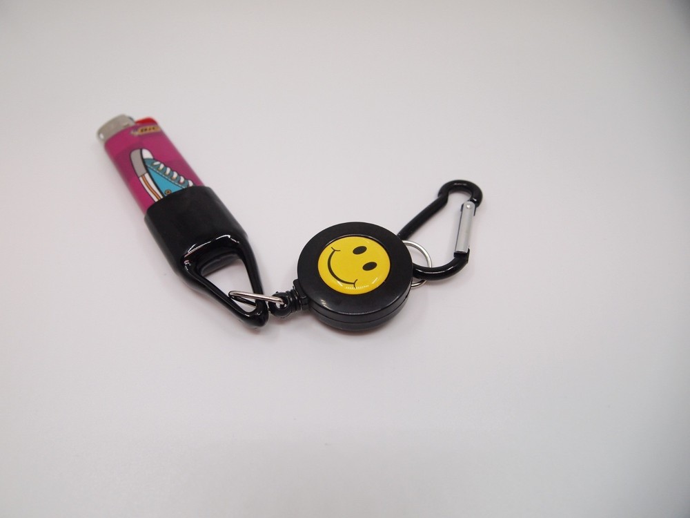 LIGHTER LEASH KEYCHAIN CLIP RETRACTABLE