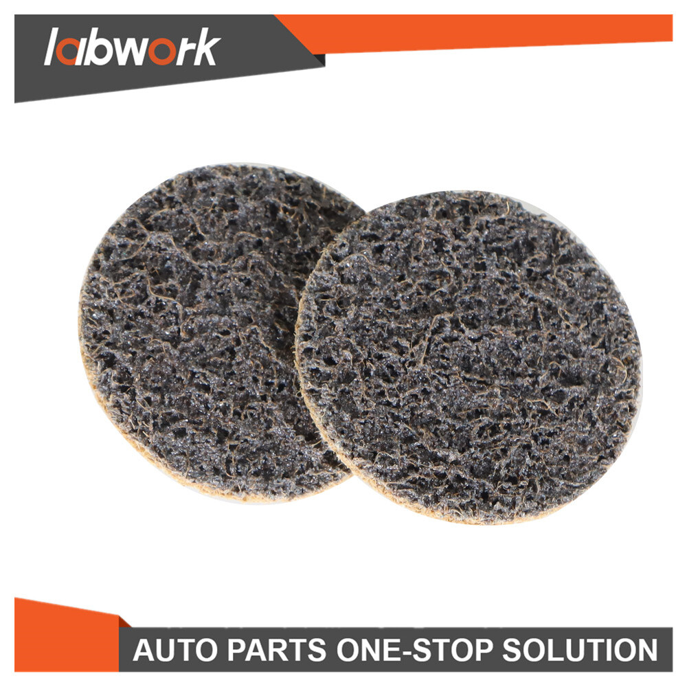 Labwork Coarse Surface Conditioning Discs Roll Lock Grinder Sanding Pad 50Pcs 2"