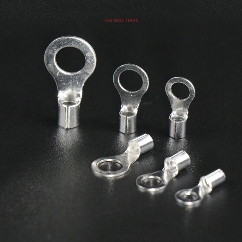 Pcs Ring Fork U-Terminal Connector Wire Crimp Fork End Cable Lugs