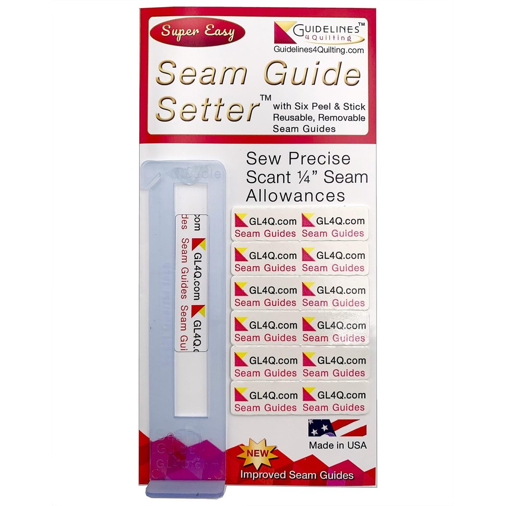 Easy Seam Guide set Guidelines4Quilting sewing accessory tool