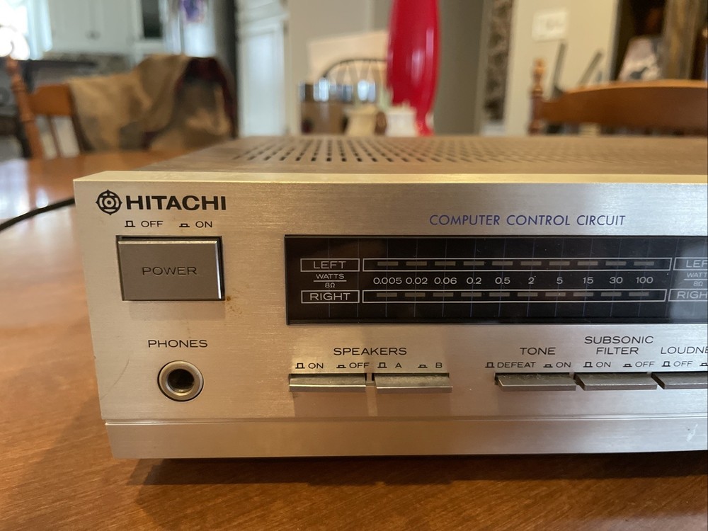Hitachi Stereo Amplifier Model Ha – M33