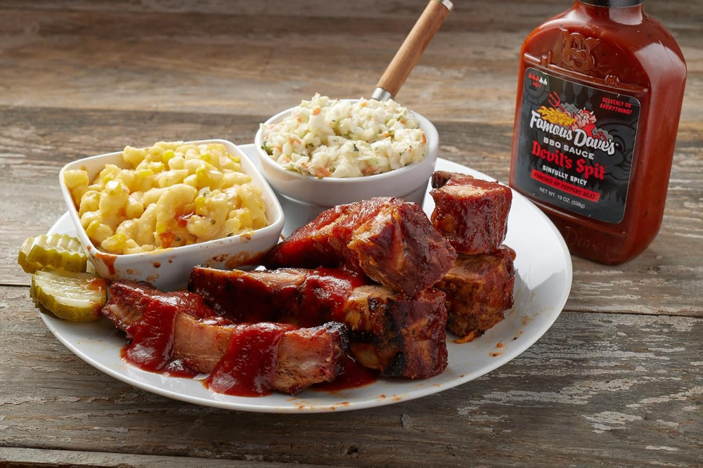 - 4 Pck, Devil'S Spit BBQ Sauce (76 Oz.)