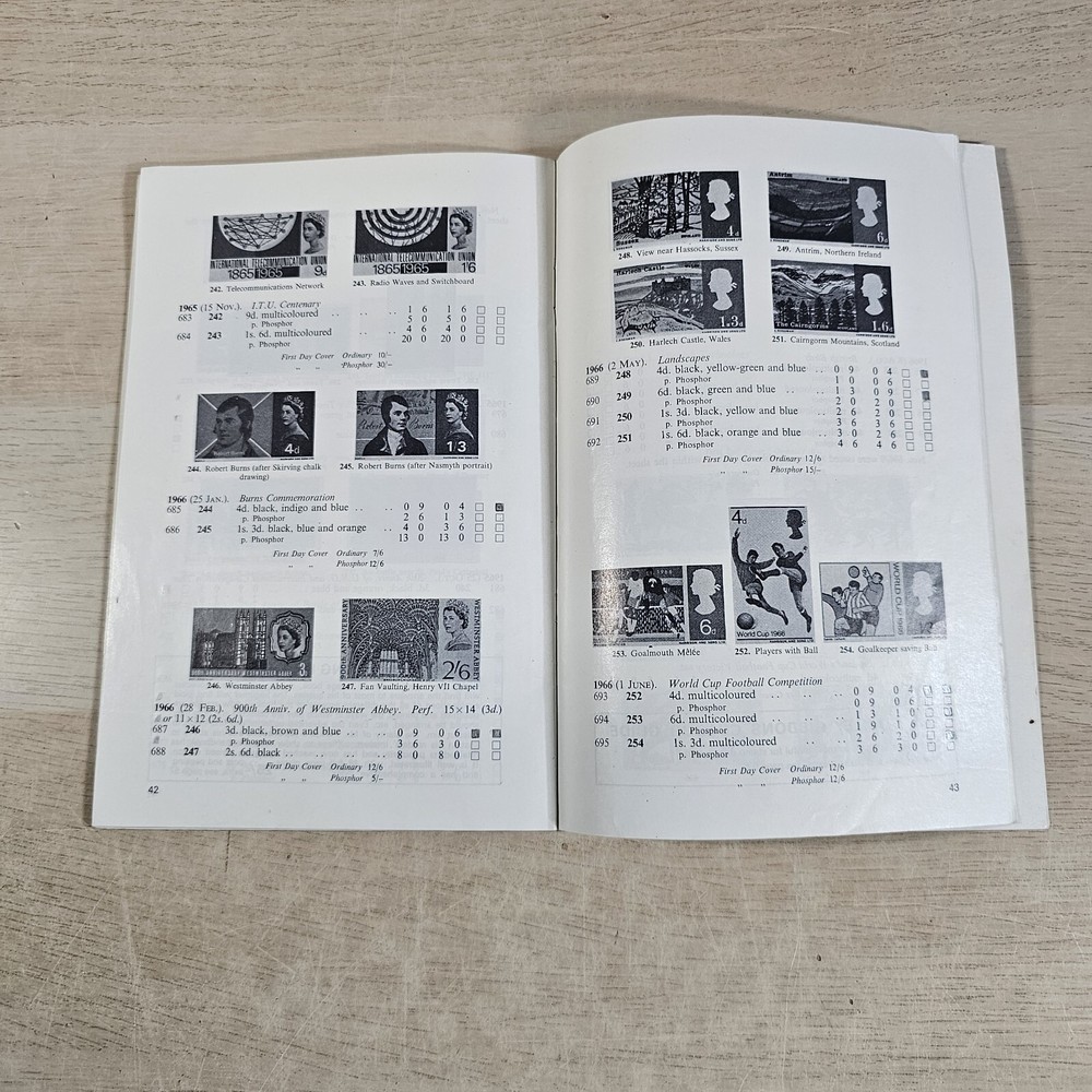 Collect British Stamps - A Stanley Gibbons Check List - Second Edition 1968