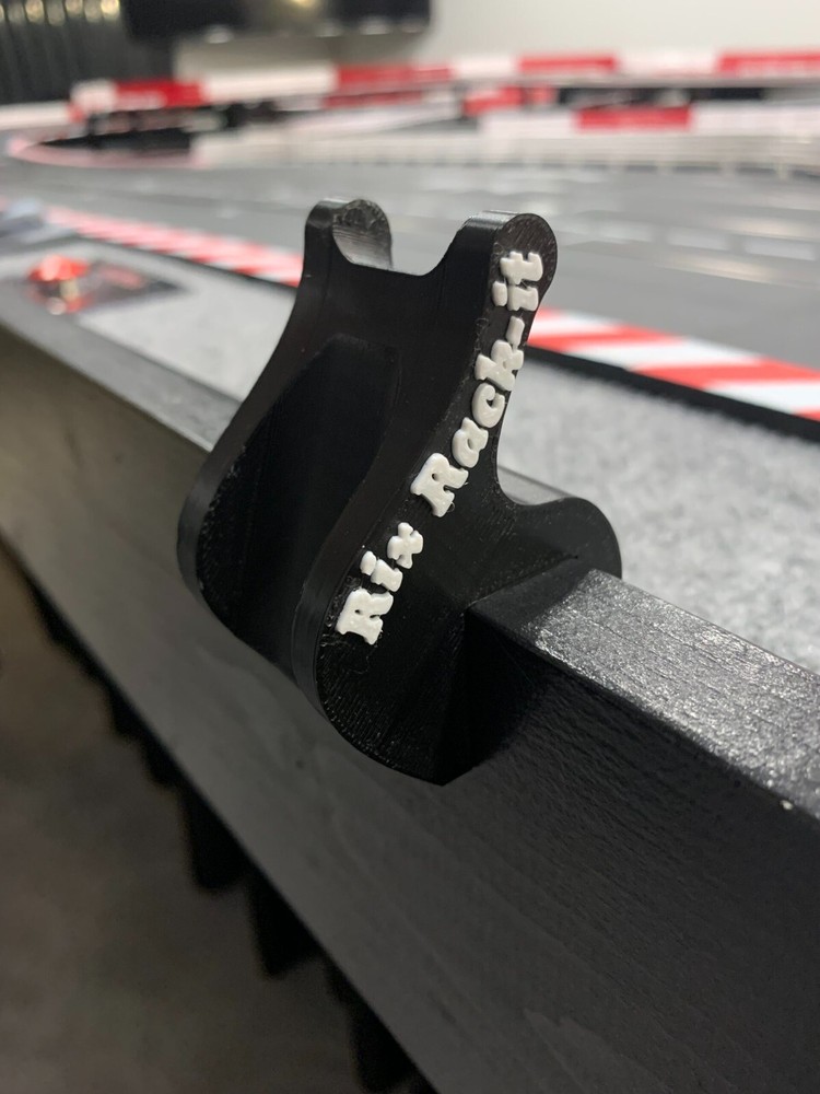 Rix Rack-it Slot car controller holder (Black U mount)