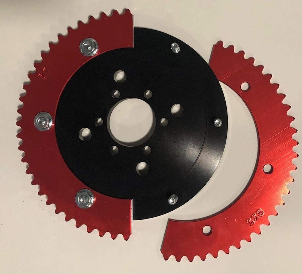 Split Aluminum Sprockets 35 Chain. (53 Tooth) 53 Tooth