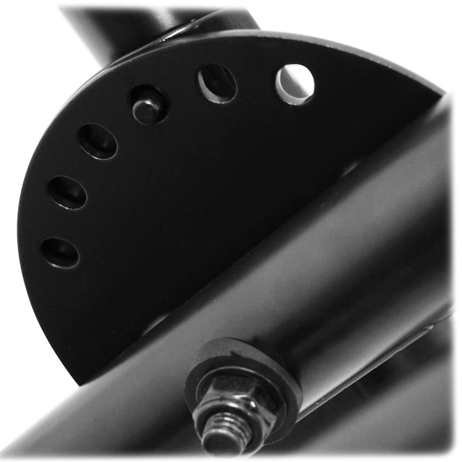 Rockville RKS30X Double X Braced DJ Controller Stand+Push Button Lock Mechanism