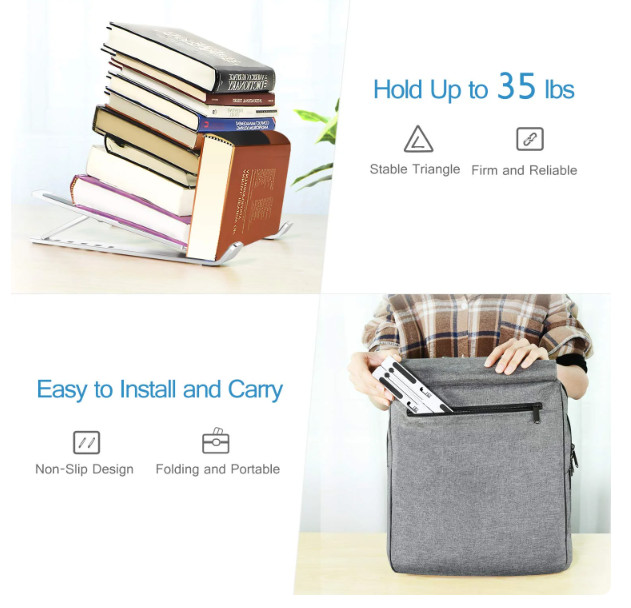 Laptop Stand Computer Stand Adjustable Laptop Riser Notebook Holder