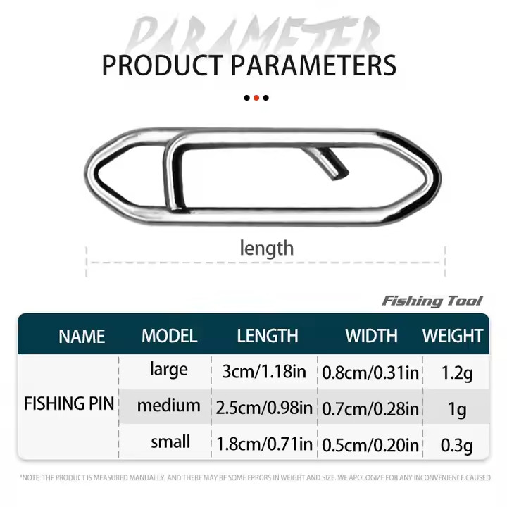 Fishing Lure Power Clips Stainless Steel Speed Snap Clip United States Seller