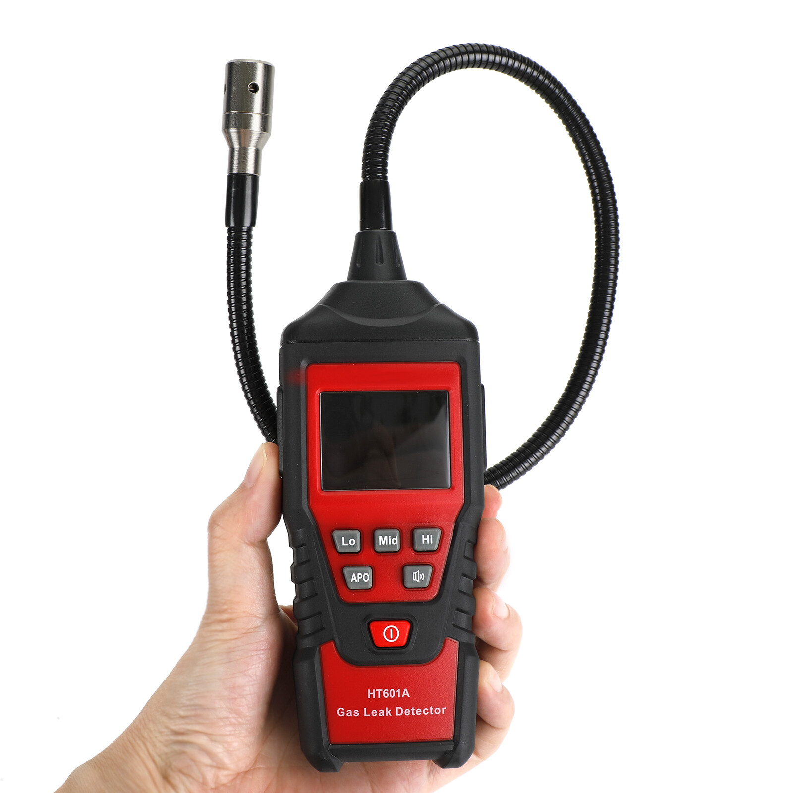 Combustible Natural Gas Propane Leak Detector Portable LCD Tester Visual Leakage