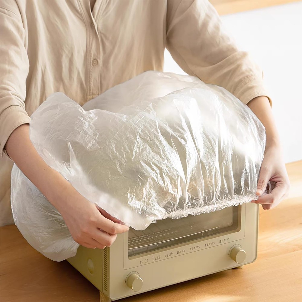 20 PCS Kitchen Small Appliance Dust Covers,Disposable Thickened Large, Clear