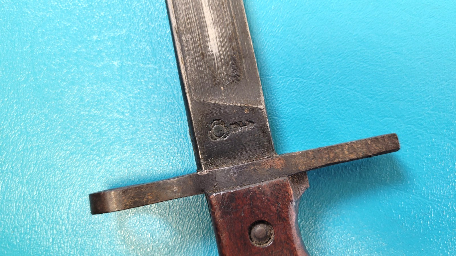 WWII Japanese Type 30 Rifle Bayonet Matsushita Kinzoku Arsenal + Scabbard TR1222