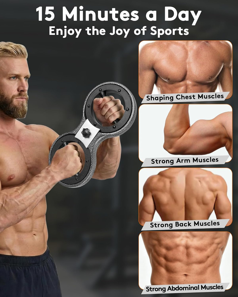 360° Rotating Burn Machine - Advanced Arm and Shoulder Workout Trainer