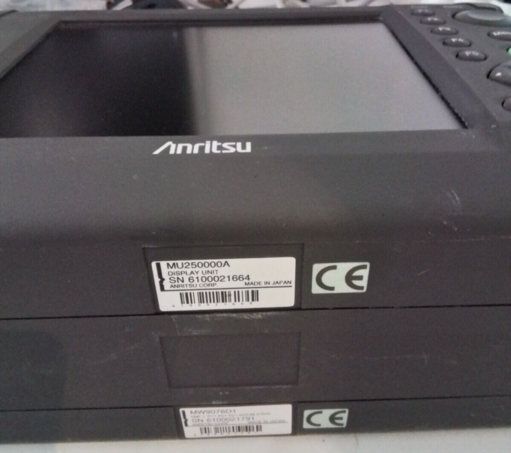 Anritsu MW9076D1 Optical time Domain Reflectometer and mainframe