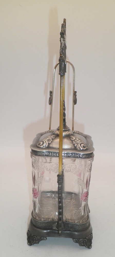 Webster pickle castor silverplate