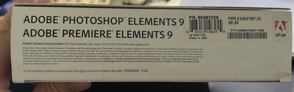 Adobe Photoshop Elements 9 & Adobe Premiere Elements 9 - Upgrade for PC, Mac