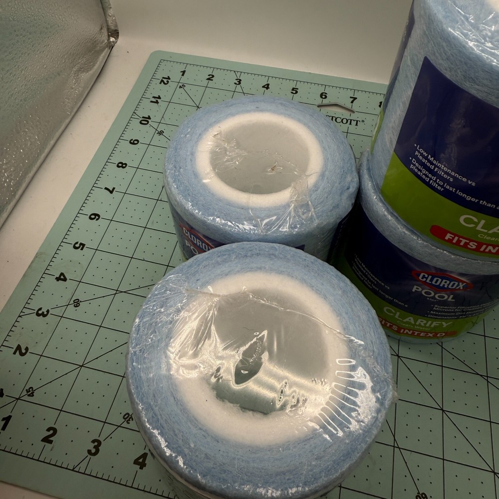 4 x CLOROX Pool Clarify Fits Index D Filter