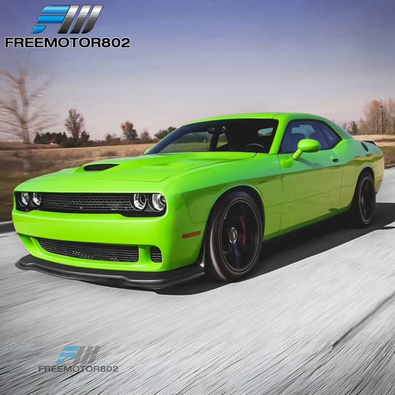 Fits 15-23 Challenger SRT Hellcat OE Front Bumper Upper Grille + Headlamp Bezels
