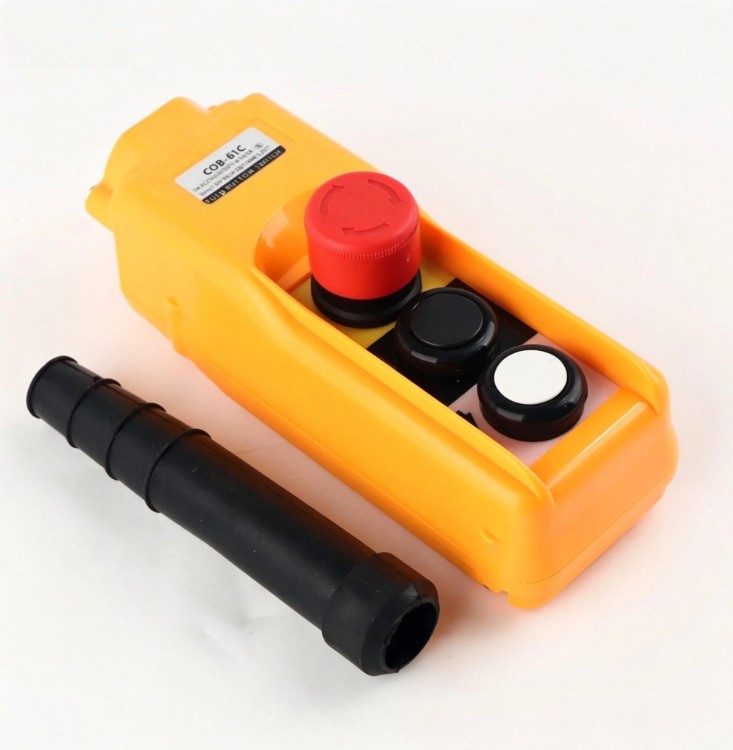 ONE COB-61C COB Crane Hoist Control Button switch Single speed NEW