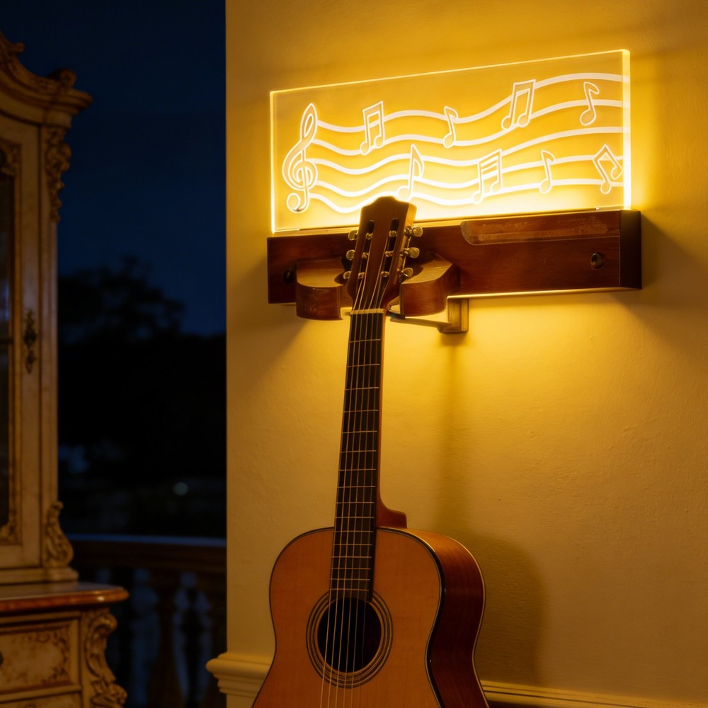 LED Stringed Instruments Display Stand Multi-Purpose Music Accessories