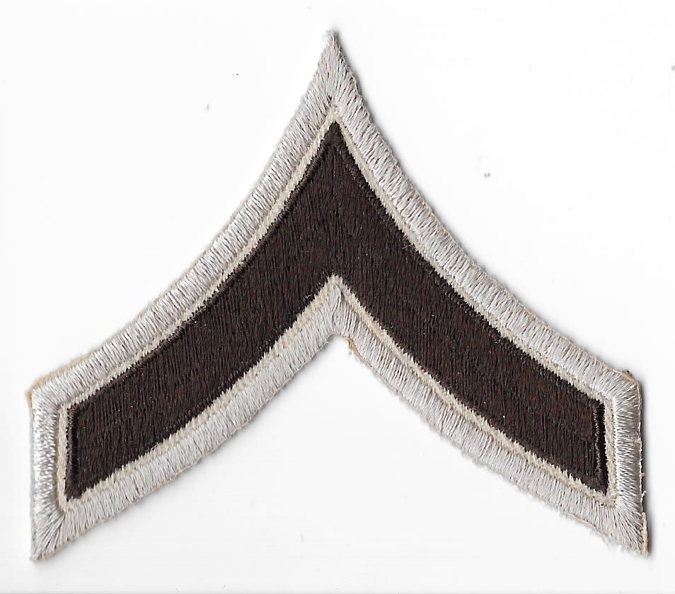 Chevron - Single Stripe Tan/Brown Patch V1