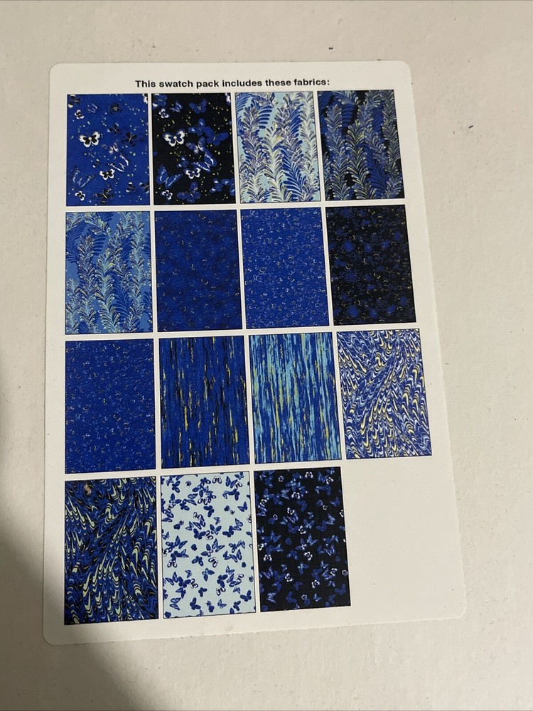 Fabric For Quilting Squares Metallic Yardage Panel Thread Bundle Lot