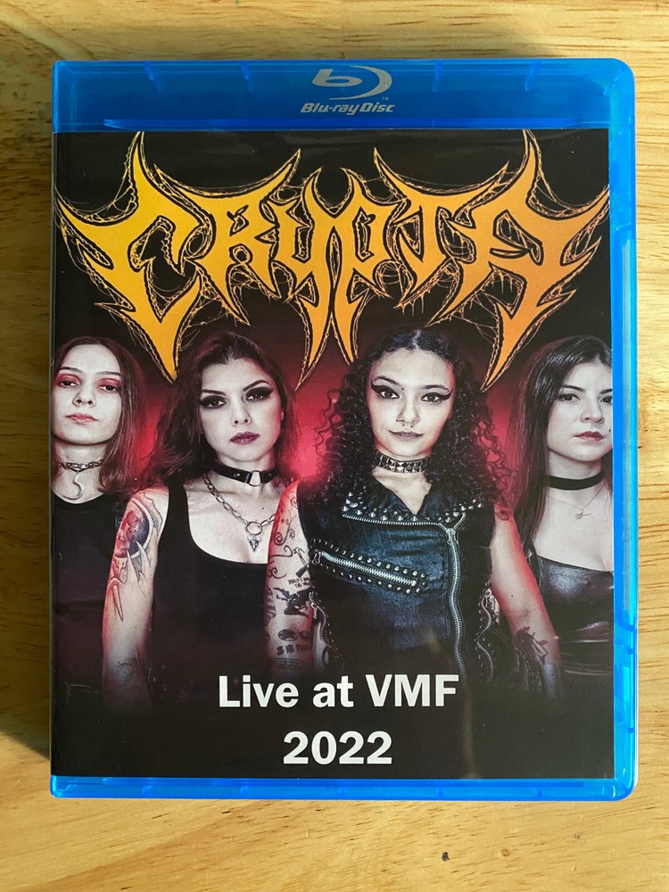 Crypta - Live at VMF 2022 Blu-ray Luana Dametto Nervosa