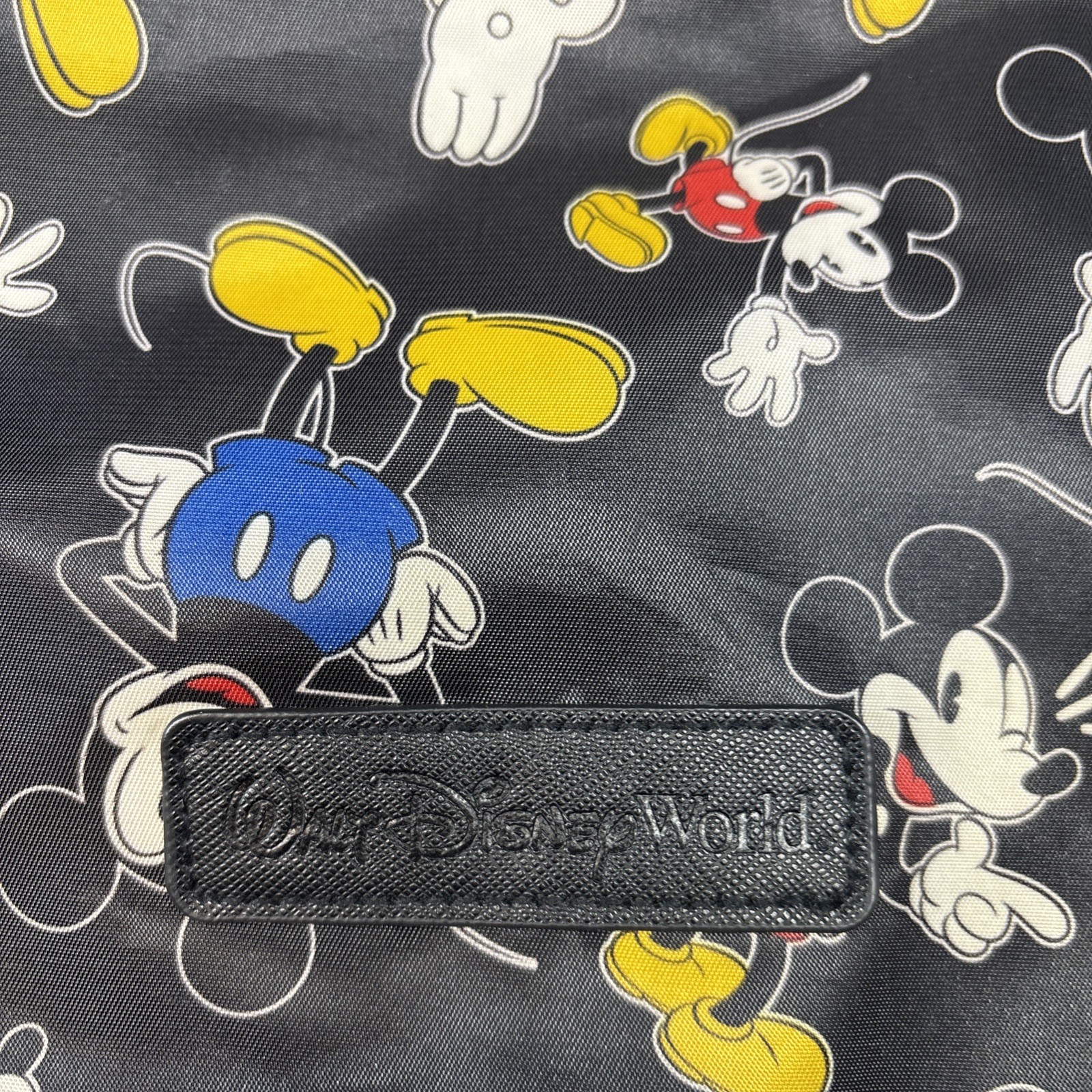 Walt Disneyland Disney Parks Mickey Mouse All Over Print Drawstring Backpack Bag