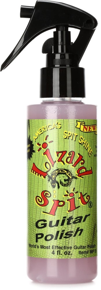 Lizard Spit MP 01 Guitar / Instrument Polish - 4-oz. Bottle (5-pack) Bundle