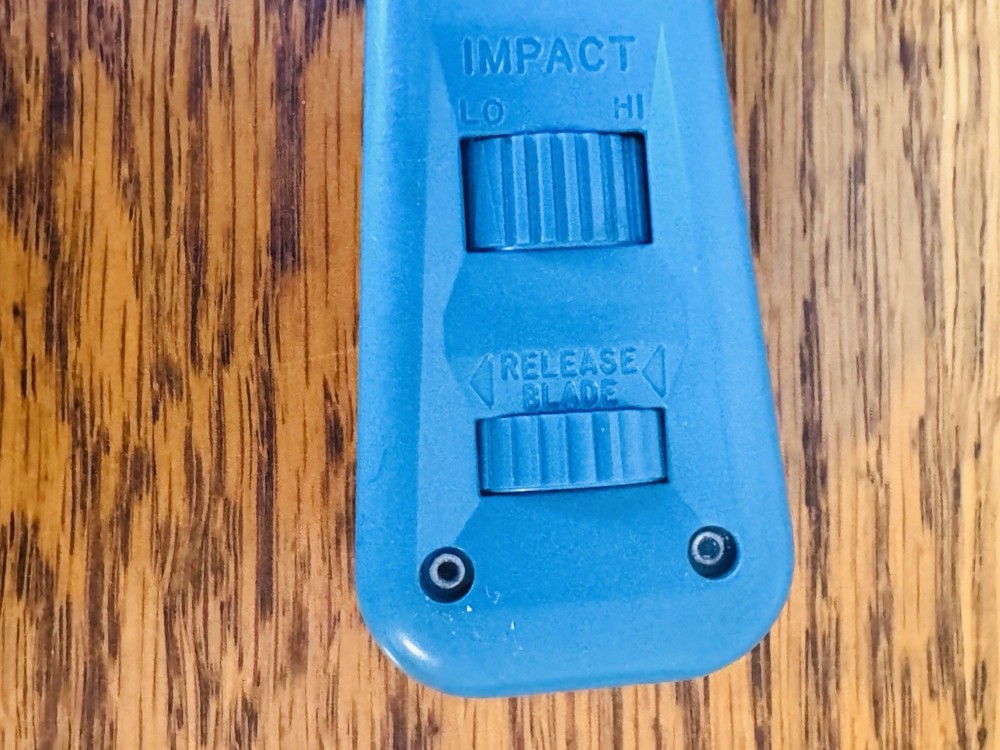 Harris D814 Punchdown Impact Tool With 2 Blades