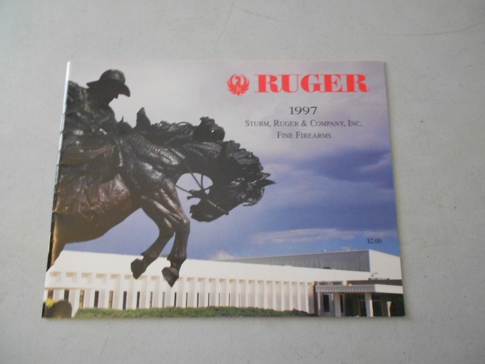 Ruger 1997 Catalog Express Redhawk GP100 SP-101