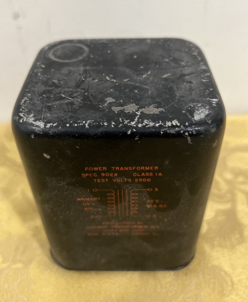 Chicago Spec 9024 Class 1A Power Transformer