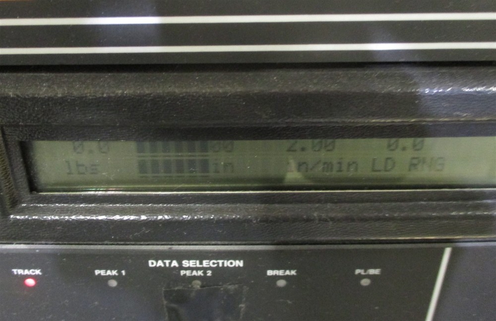 Instron Tensile Compression Tester 1011, 1000 Lb Modified Unit