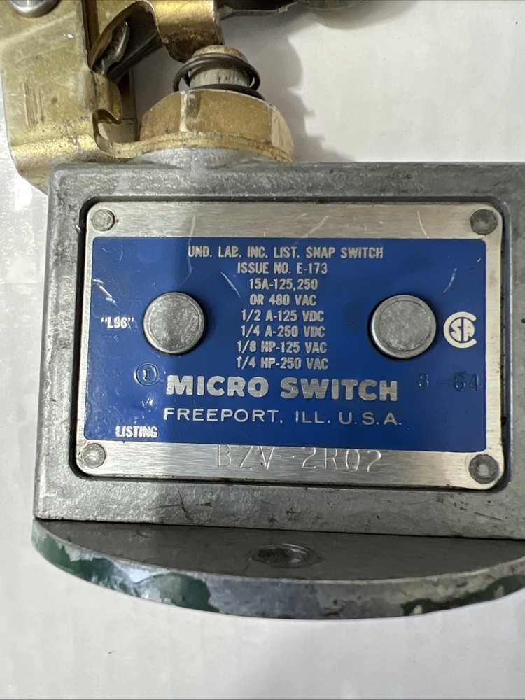 HONEYWELL Micro Switches BZV-2RN