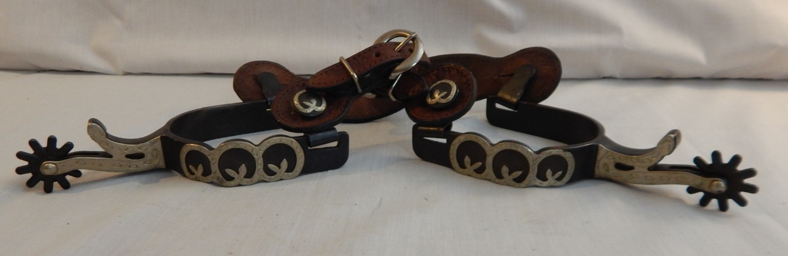 Diamond back Rattler Western Cowboy Spurs - 83