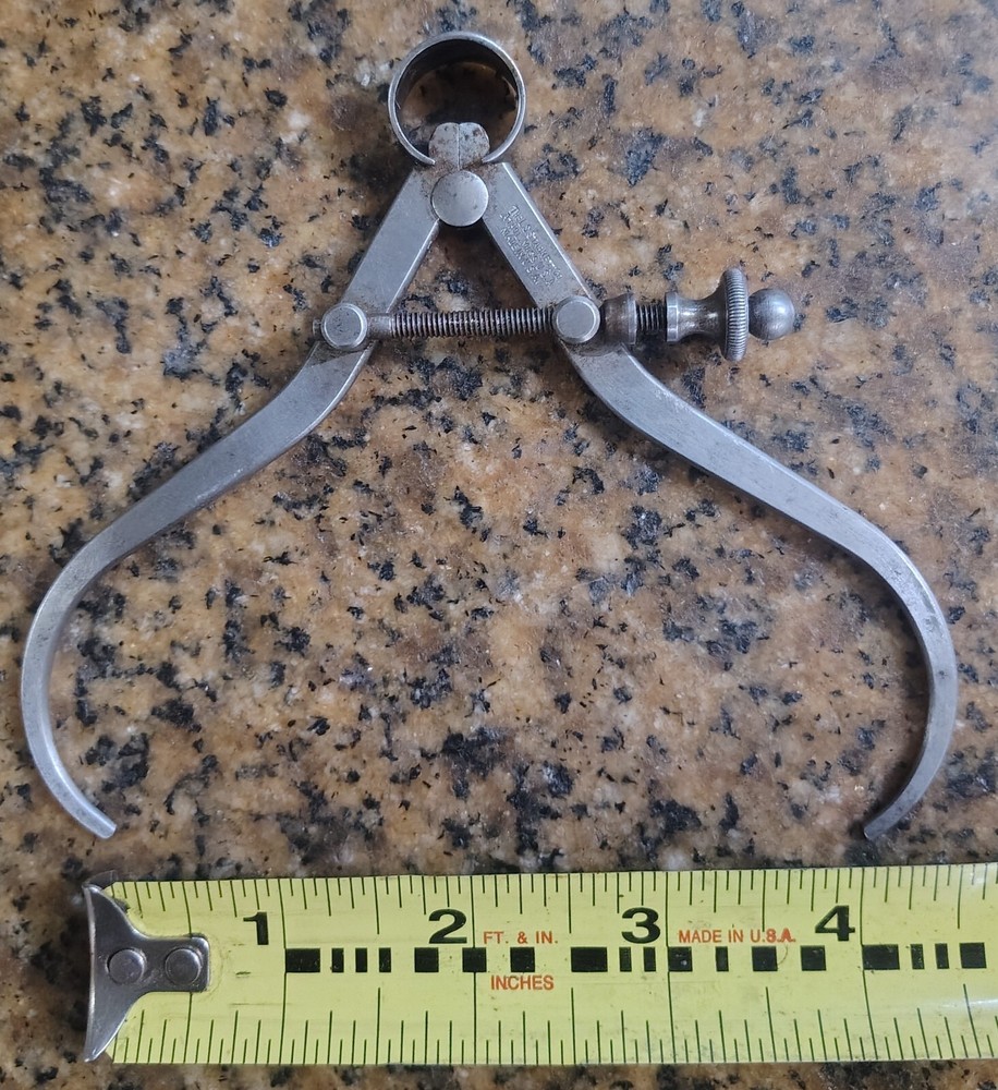 🗽L S. STARRETT 4" OD CALIPER