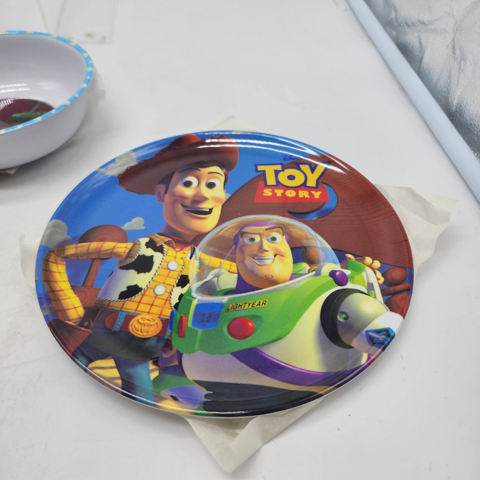 Vintage Toy Story Dinnerware Set Brand New Zak Design 3 Piece Set 1995 Free Ship